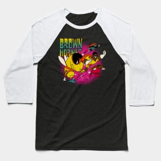 Brown hornet Baseball T-Shirt